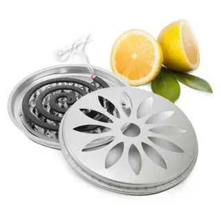 Gardigo Räucherbox Citronella silber, 1 Set