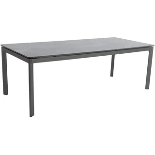 Royal Garden Alutapo Tisch HPL 220 x 95 x 0 cm Iron Grey