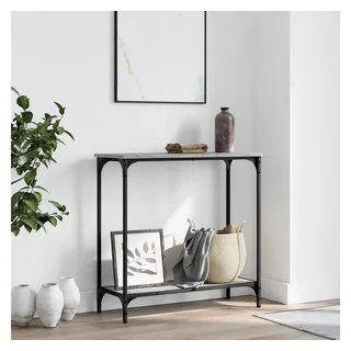 vidaXL Grau Sonoma Konsolentisch 75x30,5x75 cm