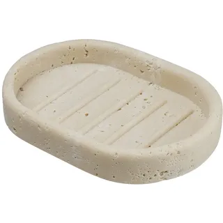 BUTLERS Seifenschale Seifenhalter Beige