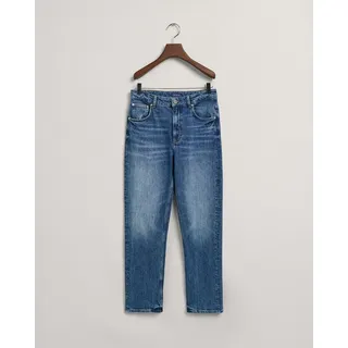 Gant 7/8-Jeans Verkürzte Jeans mit geradem Bein blau 30