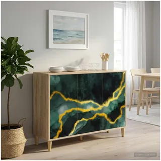 vidaXL Sideboard Wijhe 102 x 75 x 33 cm Braun