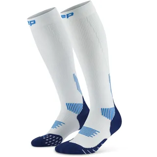 CEP CORE 5.0 TALL – Kompressionsstrümpfe Damen für lange Läufe – Kompressionssocken mit Air-Channels & verstärkten Zonen – laufsocken kompression damen für Regeneration & stabilen Halt - 34-37