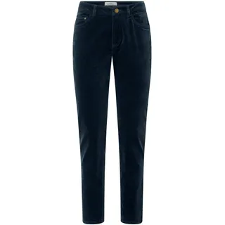 Tchibo - Samthose - Damen - Gr. 38 - dunkelblau