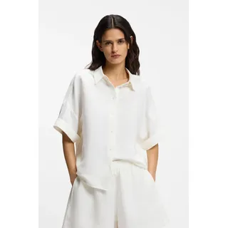 Boss Hemdbluse Offwhite 42