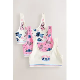 Next Set: Bustier Lilo und Stitch Disney Kurztops, 3er-Pack (3-tlg) rosa 122-128 (7-8 J.)