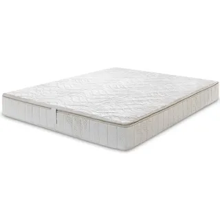 letti moderni Matratze Memory Wave Latex Weiß 140x190 cm H2 – Höhe 18 cm