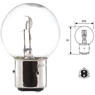 GLÜHBIRNE 12V 45/40W BA21D GLÜHLAMPE AUTO VINTAGE OLDTIMER SCHEINWERFER BIRNE