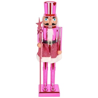 HTI-Living Weihnachtsfigur Nussknacker 60 cm Pink (Stück, 1 St., 1 Nussknacker), Weihnachtsfigur rosa