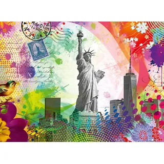 Ravensburger Erwachsenenpuzzle 17379 Postkarte aus New York 500 Teile