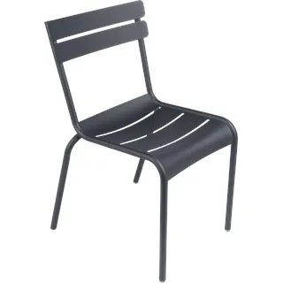 Fermob LUXEMBOURG Stuhl aus Aluminium - Anthrazit