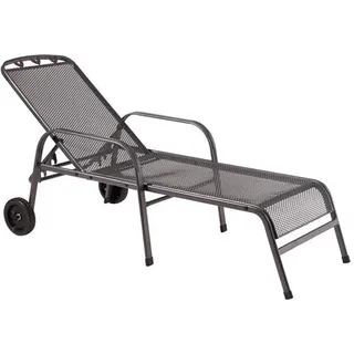 Greemotion Toulouse 189 x 74 x 57 cm eisengrau inkl. Rollen
