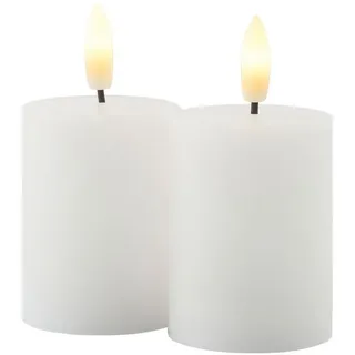 Sirius Sille Mini LED-Kerze 6,5 cm weiß 2 St.
