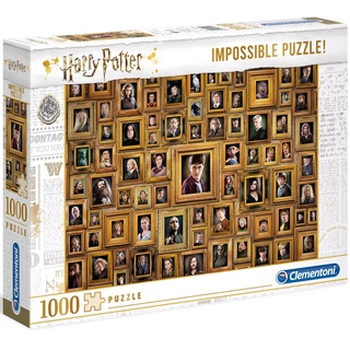 Clementoni® Puzzle Impossible Collection, Harry Potter, 1000 Puzzleteile, Made in Europe, FSC® - schützt Wald - weltweit bunt