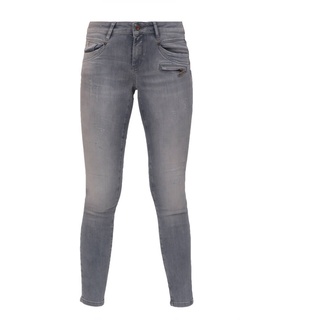 M.O.D. Damen Jeans SUZY Skinny Fit Hippo Grau 3538 Normaler Bund Reißverschluss W 33 L 34