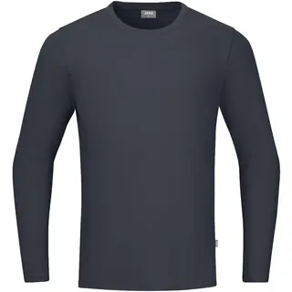Jako Longsleeve Organic grau S