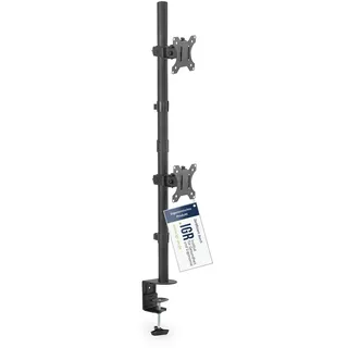 Digitus Universal Dual Monitorhalterung Wandhalterung Schwarz