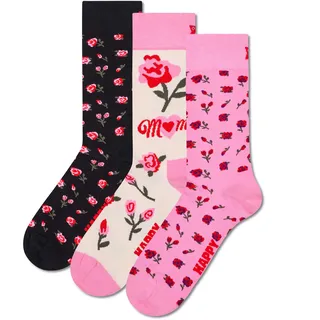 Happy Socks Kurzsocken 3er Pack Mehrfarbig 36-38