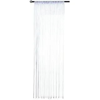Gardinenbox Fadengardine Stangendurchzug 230 x 100 cm Weiß