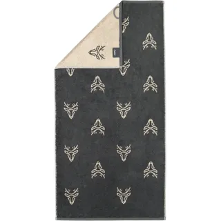 CAWÖ Alpenchic Edition Handtuch 50 x 100 cm grau