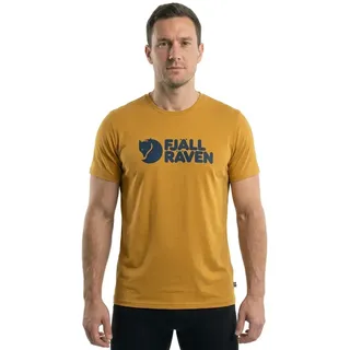 Fjällräven Logo T-Shirt gelb S