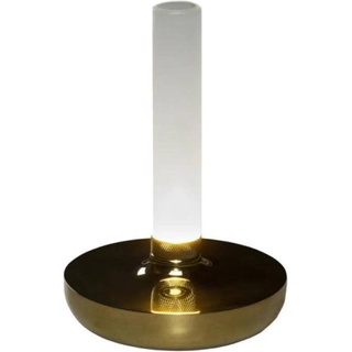 Konstsmide, Tischlampe, Akku-LED Vase Biarritz goldfarben Indoor/Outdoor 7827-803 (54 lm)