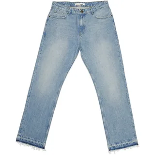 2y studios 2Y Arun Open Hem Straight sand blau 34