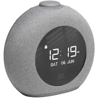 JBL Horizon 2 Radiowecker - Grau – Dual Wecksystem über Bluetooth, DAB+ und UKW Radio – LED Nachtlicht für gemütliches Aufstehen