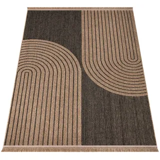 Kadima Design Outdoorteppich,, Anthrazit, Textil, Baum/Pflanze/Natur, Rechteckig, 160x220 cm, pflegeleicht, Teppiche & Böden, Teppiche, Outdoorteppiche