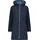 Woman Parka Zip Hood B Blue-Niagara 52 52