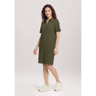 Cartoon Polokleid Damen Braun 34