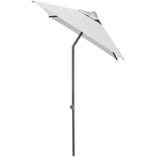 Kettler Marktschirm 150 cm x 210 cm Anthrazit-Grau mit Push-Up Mechanik