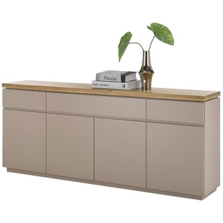 MCA furniture Sideboard Sideboard Palamos, warmgrau / Akazie massiv grau