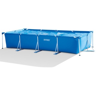 Intex Frame Swimming Pool Set Serie "Family IV",blau,450 x 220 x 84 cm