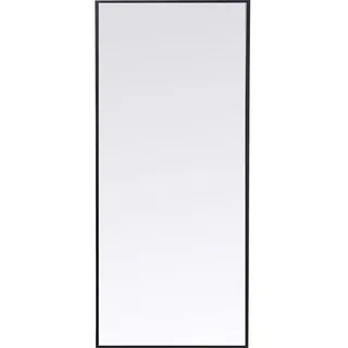 Kare Spiegel Bella 60 x 180 cm Schwarz
