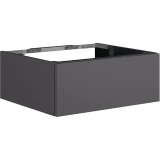 Neoro Waschbeckenunterschrank n50 1 Auszug 60 x 23,5 cm Grau