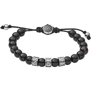 Diesel DX1101040 Armband Edelstahl schwarz 25 cm
