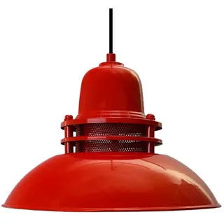 Bamyum 1-flg. Ø34 cm retro rot Metall