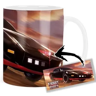 Knight Rider Kitt Tasse Keramikbecher Mug