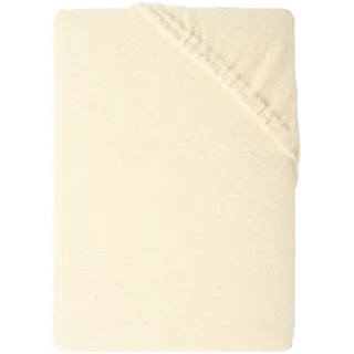 Carpe Sonno Spannbettlaken Teddy-Plüsch 90 x 200 cm beige
