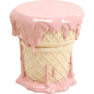 Kare Sitzhocker Ice Cream Ø37 cm Pink