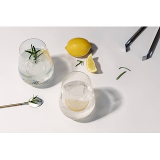 SCHOTT ZWIESEL Gläserset - Gin Tonic Bar Spezial 4tlg. Kristall, Kristalloptik Transparent Klar