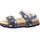 Blau/Mehrfarbig 38 EU