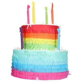 Kuchen Pinata Geburtstag bunt
