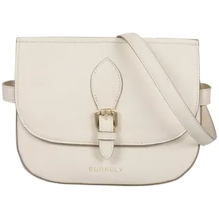 Burkely Demi Umhängetasche Leder Beige/Weiß