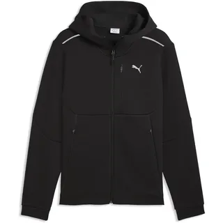 Puma Sportsweatjacke PUMATECH schwarz, XS,