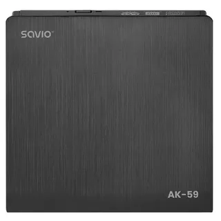 Savio AK-59 Slim USB-C USB-A schwarz