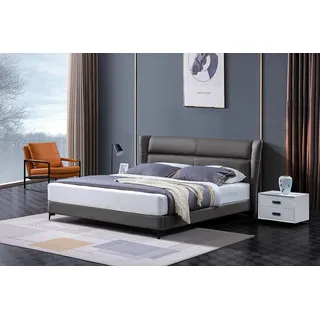 xl moebel gmbh Luxus Bett 140 x 200 cm Grau