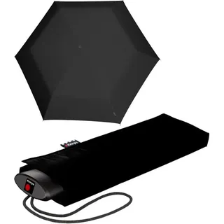 Knirps Taschenschirm AS.050 Slim Small Manual Black