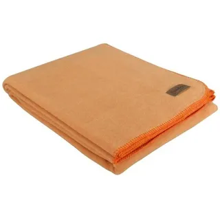 eskimo Edelvelours Decke 150x200 cm | kürbis - orange
